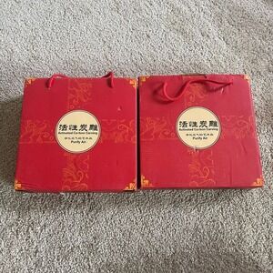 Activated Carbon Carving Art Piece Purify Air Home Decor Gift Set Chinese